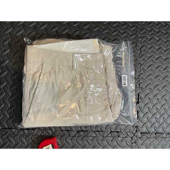 Folk Men’s Freddy Cord Trousers Winter White Pants Size 36 Waist Casual Cream - Picture 10 of 10